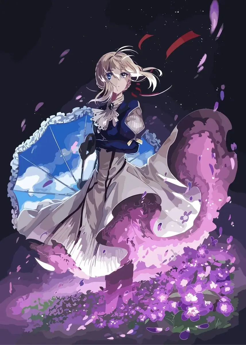 Hot Item Anime Violet Evergarden Canvas Poster