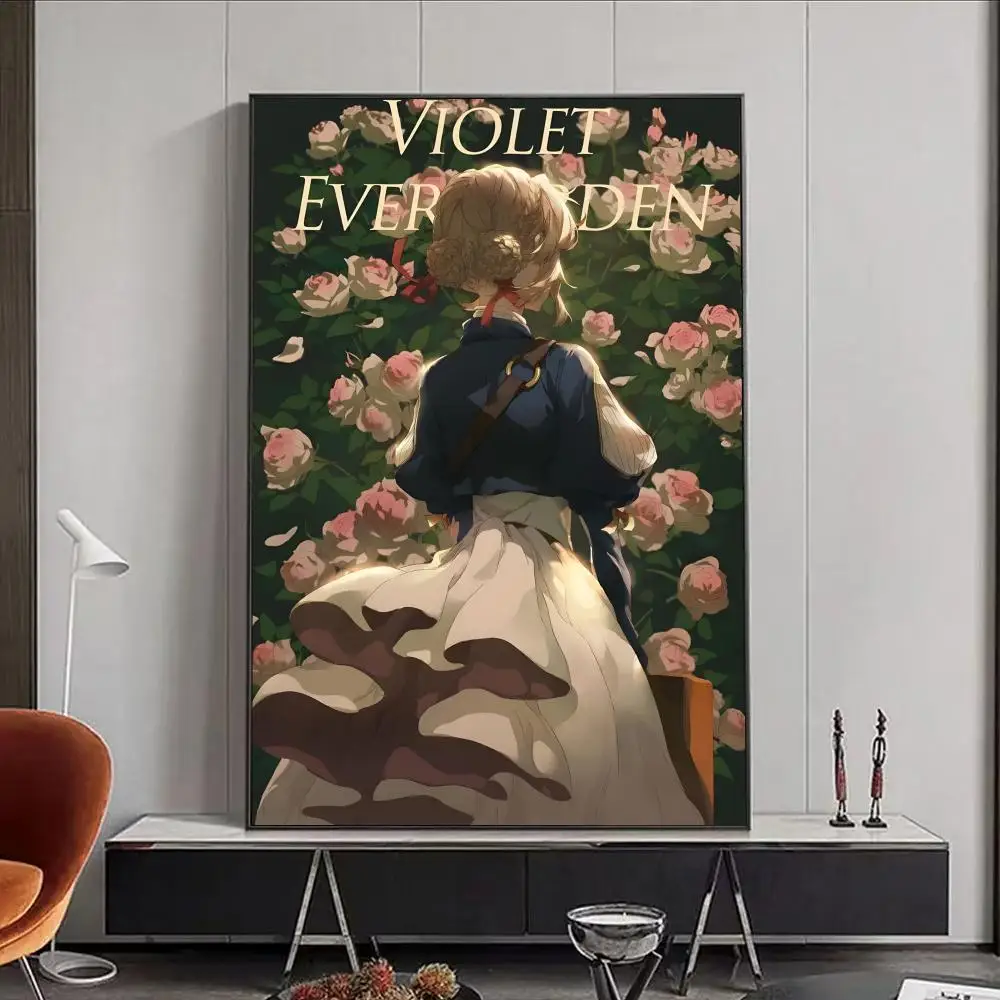 New Collection Anime Violet Evergarden Vintage Wall Art