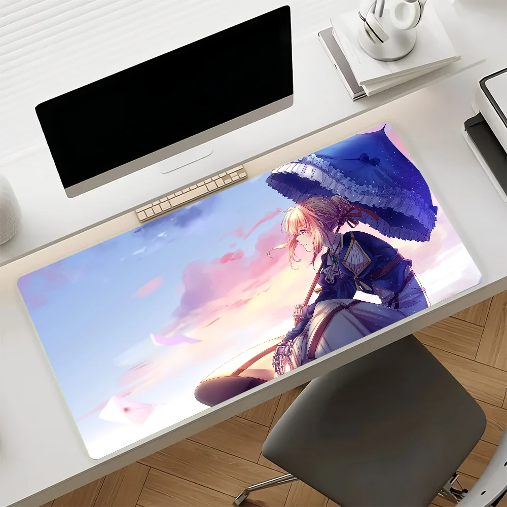 Hot Anime Violet Evergarden Colorfull Mouse Pad