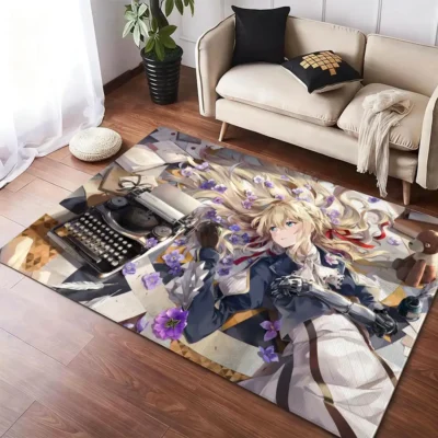 Hot Anime Violet Evergardens Violet Character Rug
