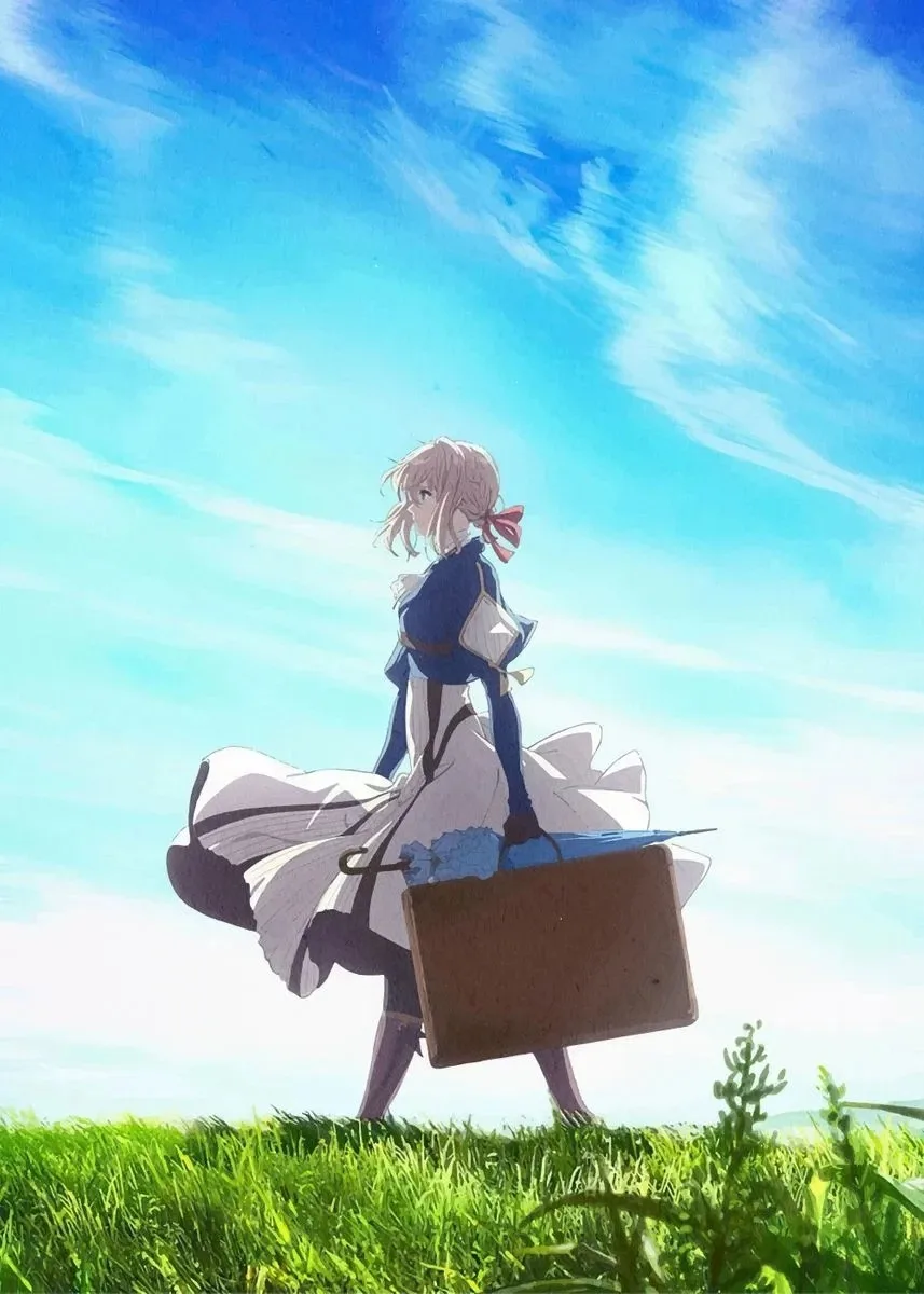 New Collection Anime Violet Evergarden Canvas Poster