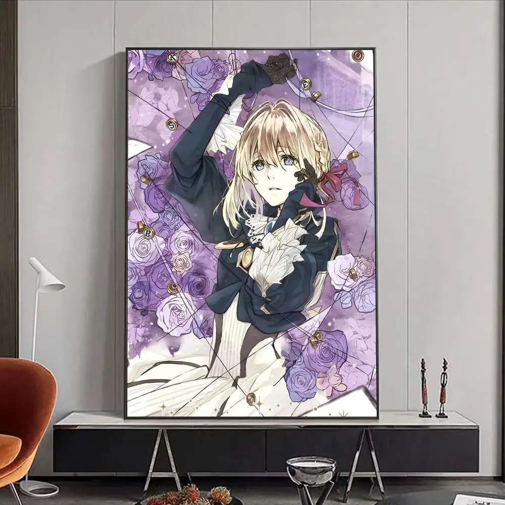 Hot Decor Violet Evergarden Vinatge Wall Art
