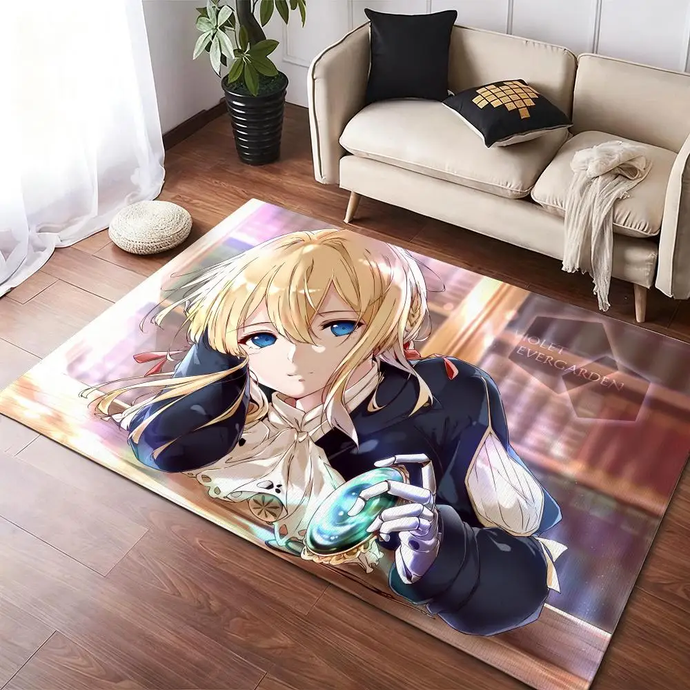 Hot Anime Violet Evergardens Violet Character Beautifull Rug
