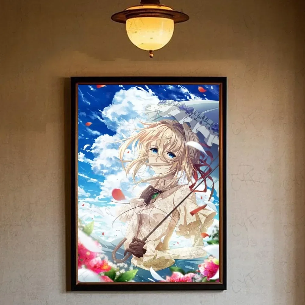 New Collection Violet Evergarden Colorfull Wall Art