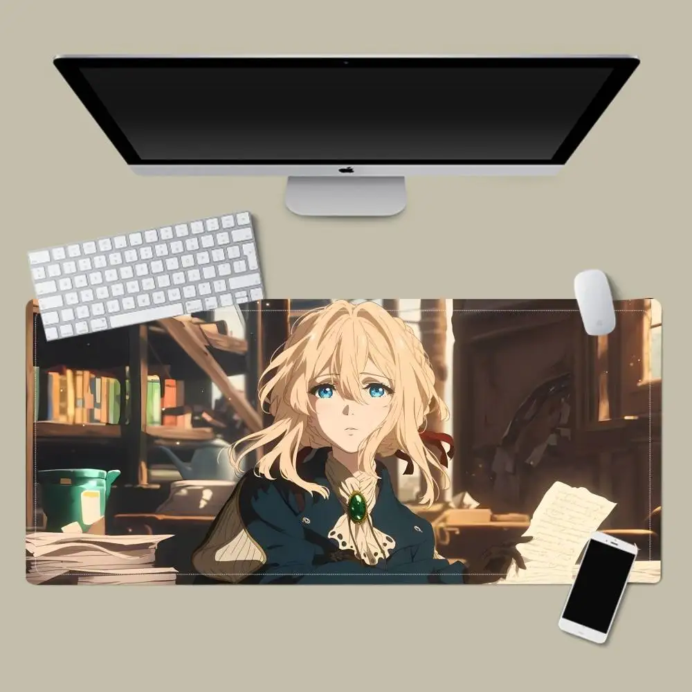Hot Violet Evergarden Violet Character Mouse Pad