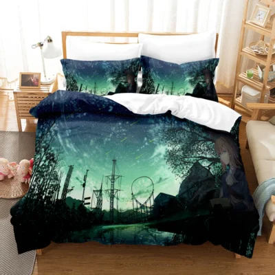 Anime Violet Evergarden Vintage Design Bedding Sets