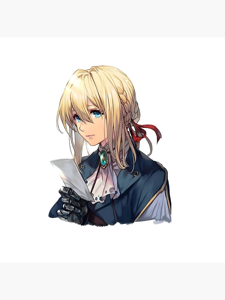 Violet Evergarden The Magic Of The Internet Throw Pillow - Image 2