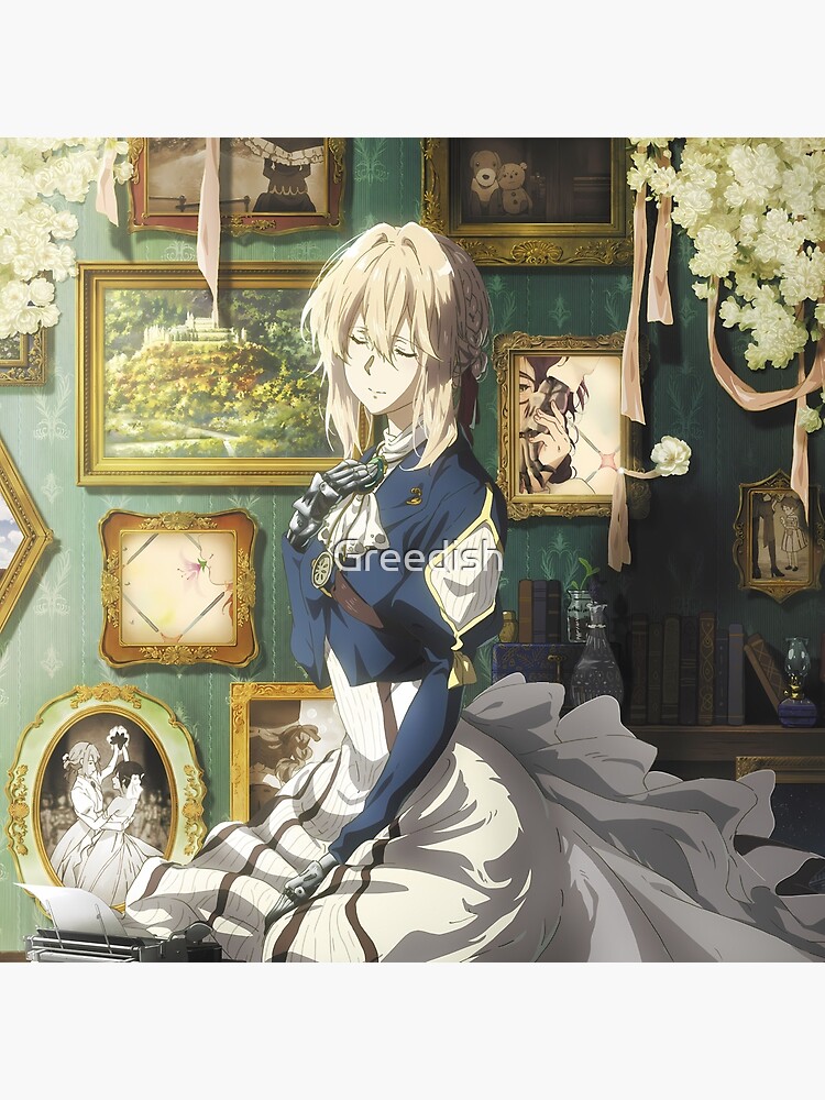 Violet Evergarden-violet Character Beautifull Shower Curtain - Image 2