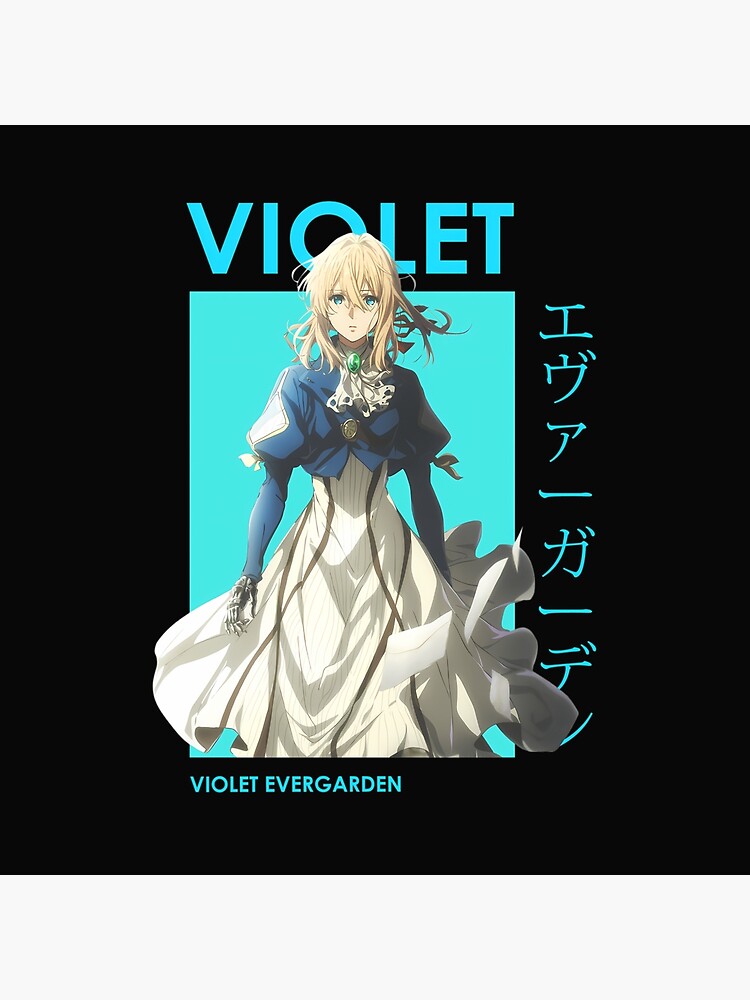 Violet Evergarden Anime Vintage Design Shower Curtain - Image 2