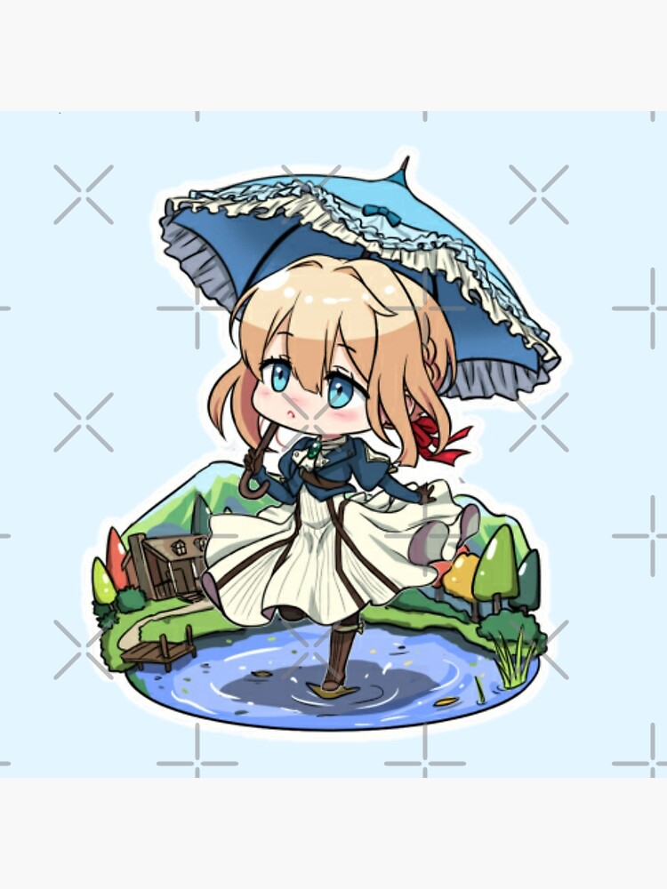 Violet Chibi Violet Evergarden Tapestry - Image 2