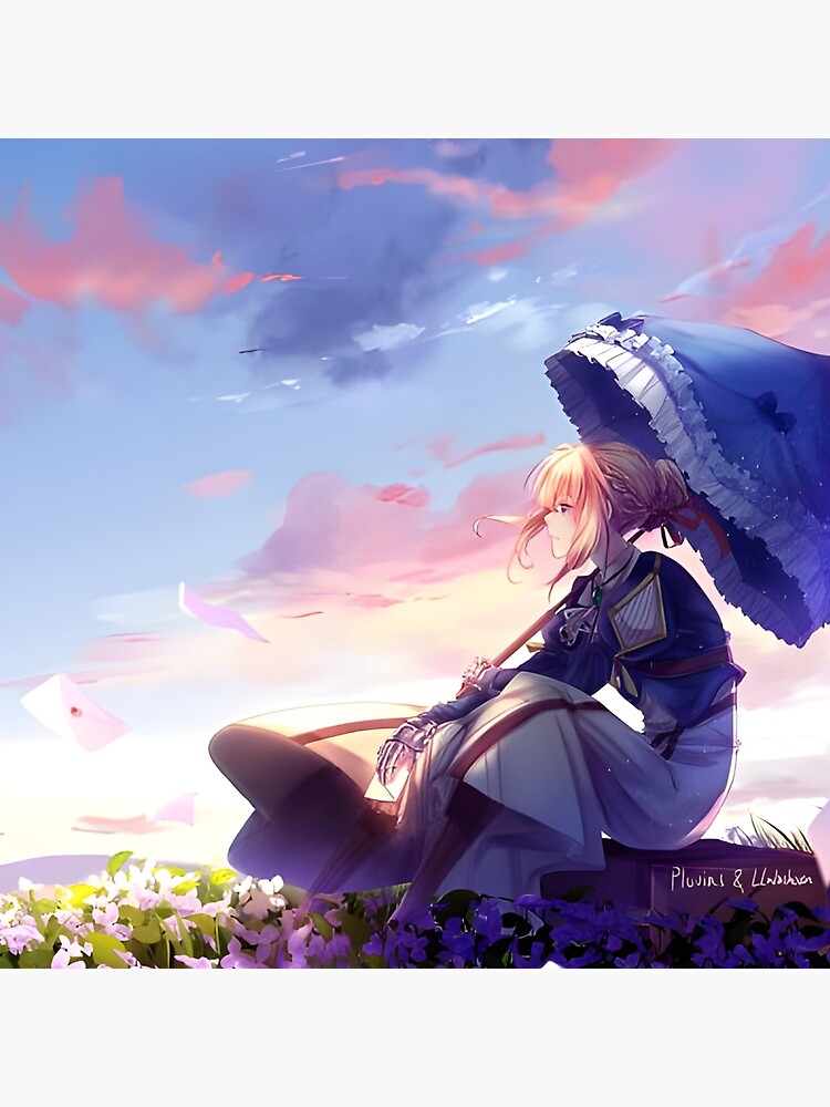 Violet Evergardan Beautiful Cover Image Tapestry - Image 2