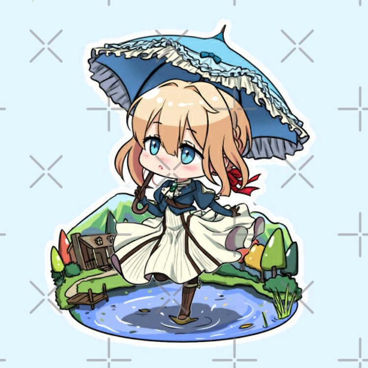 Violet Chibi Violet Evergarden Tote Bag - Image 2