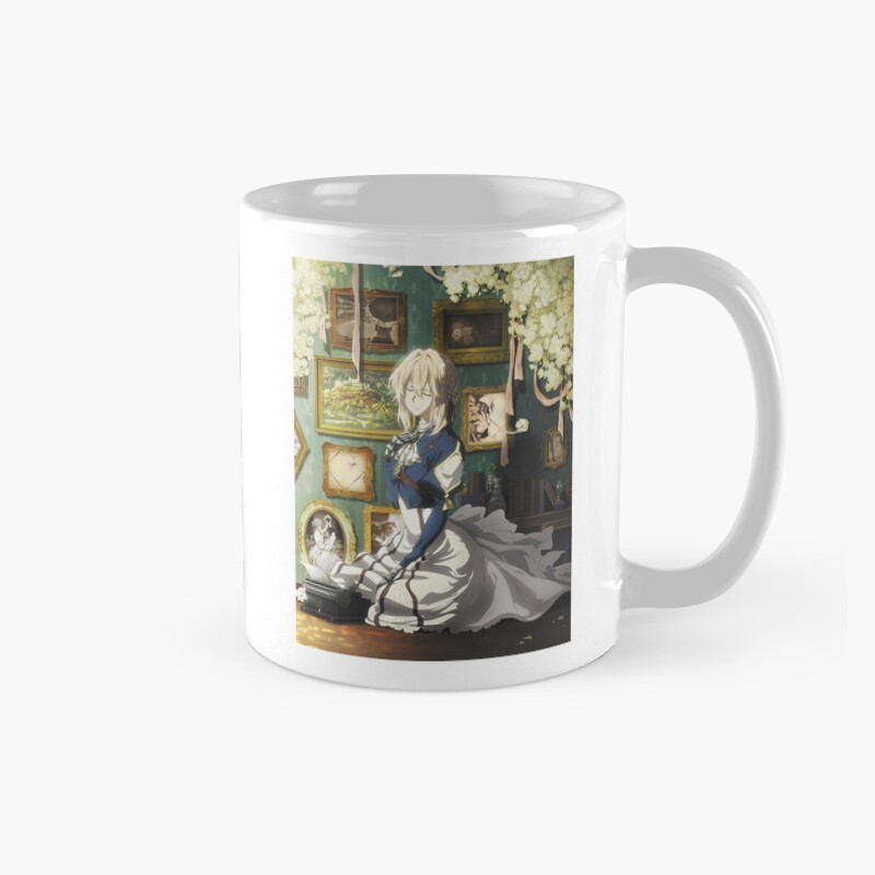 Violet Evergarden Vintage Design Mug