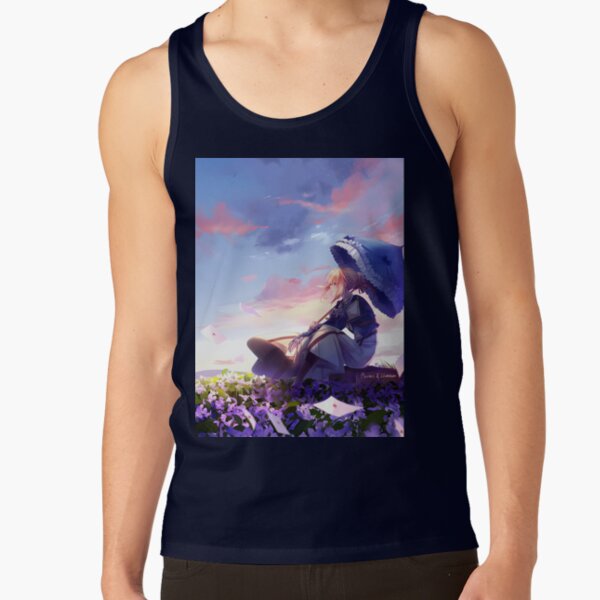 Violet Evergardan Beautiful Cover Image Tank Top - Image 5