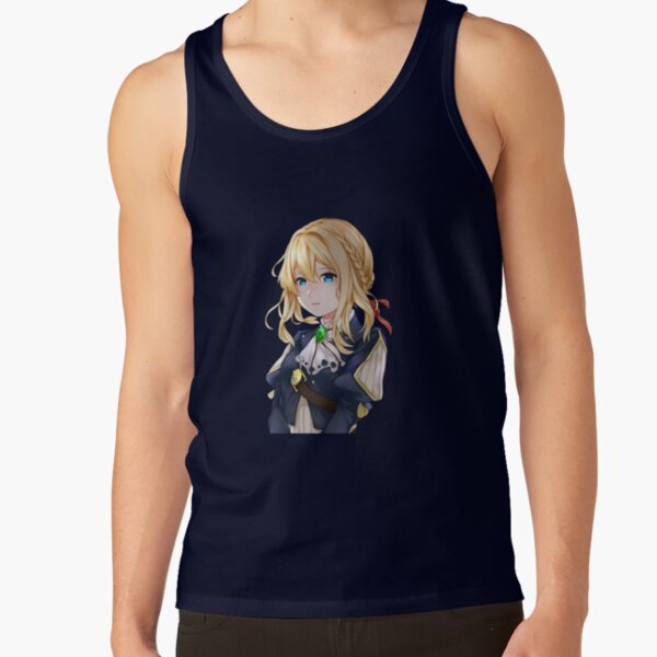 Anime Violet Evergarden - Violet Character Tank Top - Image 5