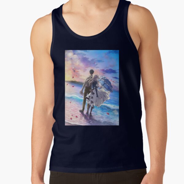 Violet And Gilbert Beach Poster Tank Top