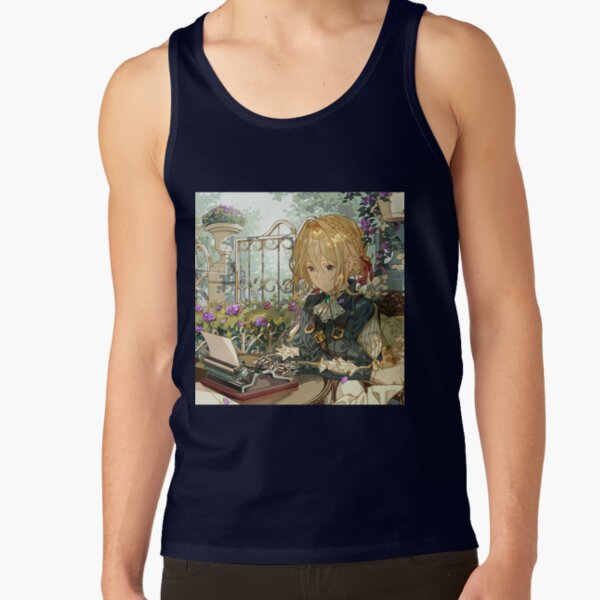 Hot Collection Violet Evergarden Colorfull Tank Top - Image 5