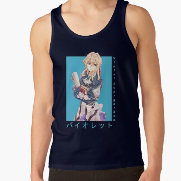 New Design Violet - Anime Violet Evergarden Tank Top - Image 5