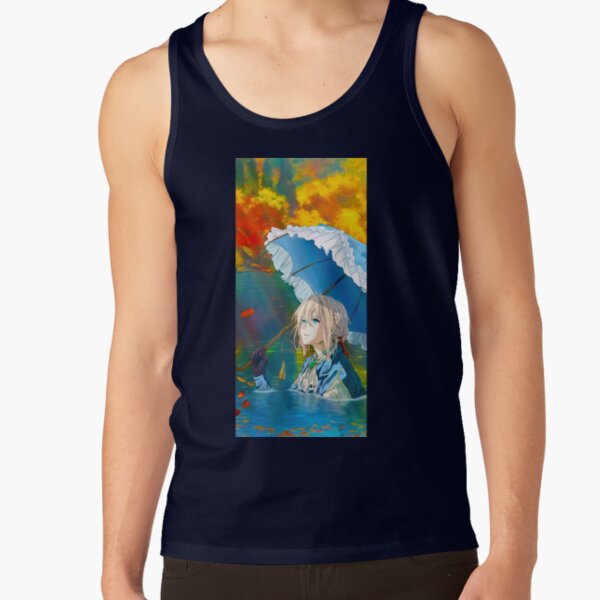 Violet Evergarden Umbrella Lake Tank Top - Image 5