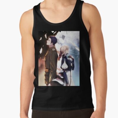 Violet Evergarden Cute Couple Tank Top