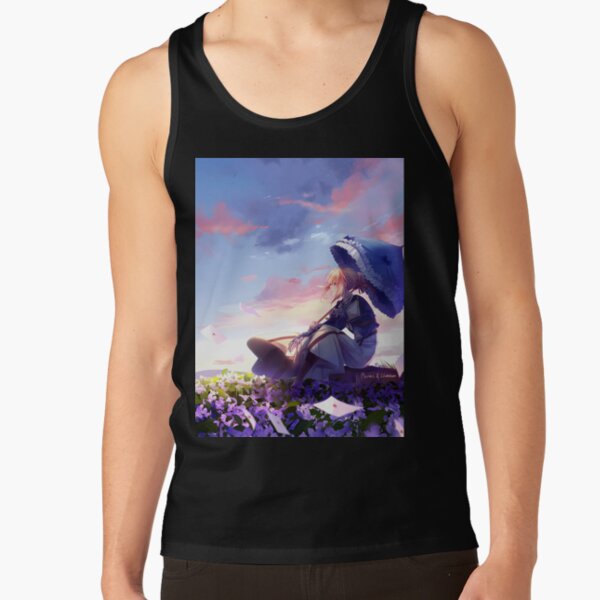 Violet Evergardan Beautiful Cover Image Tank Top - Image 2