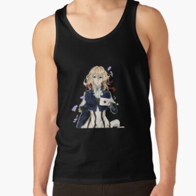 Anime Violet Evergarden Holding Letter Tank Top
