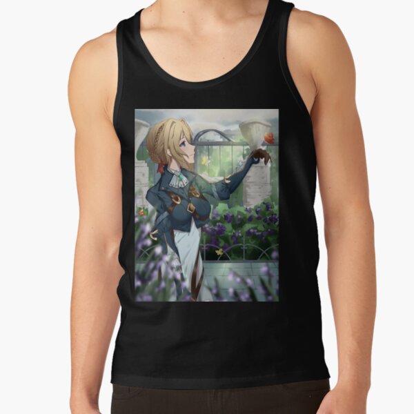Violet Evergarden Beautiful Cover Photo Tank Top