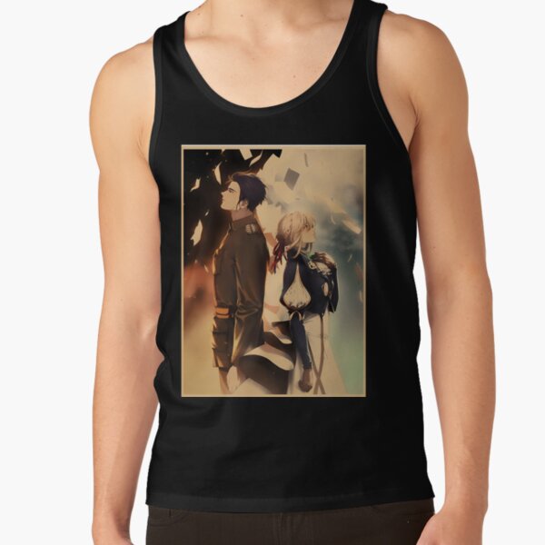 New Collection Violet Evergarden Retro Graphic Tank Top
