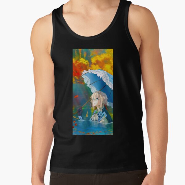 Violet Evergarden Umbrella Lake Tank Top - Image 2