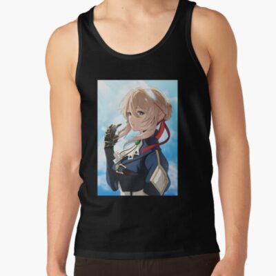 Violet Evergarden-cutie Violet Character Tank Top