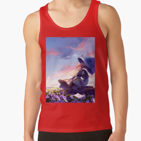 Violet Evergardan Beautiful Cover Image Tank Top - Image 4