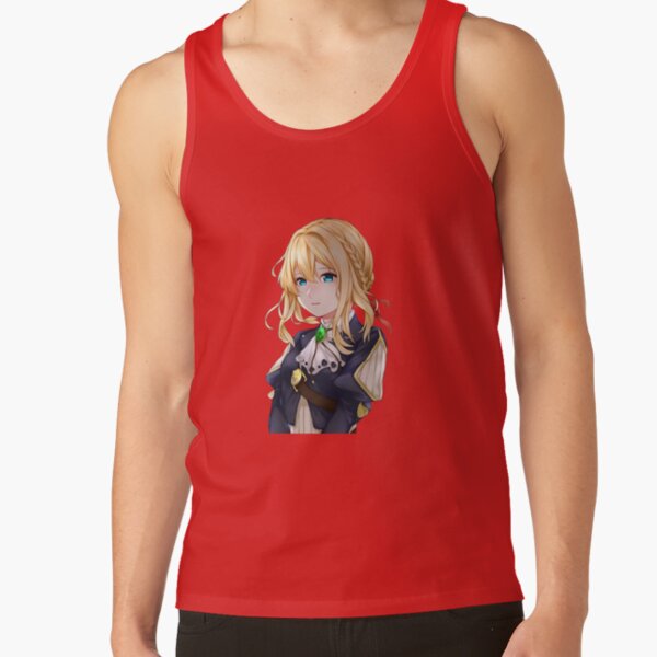 Anime Violet Evergarden - Violet Character Tank Top - Image 4