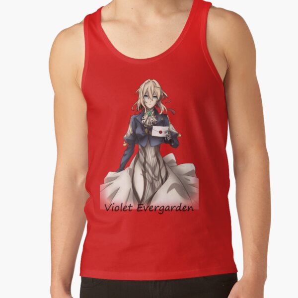 Best Selling Anime Violet Evergarden Tank Top - Image 5