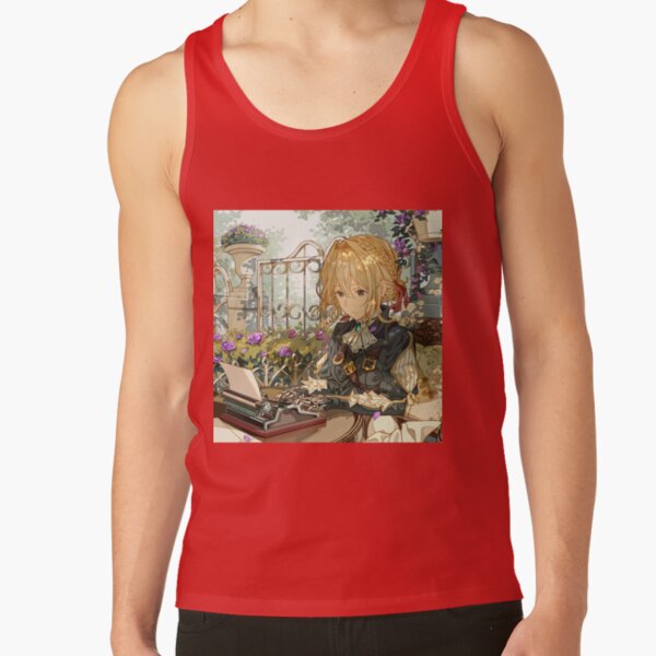 Hot Collection Violet Evergarden Colorfull Tank Top - Image 4