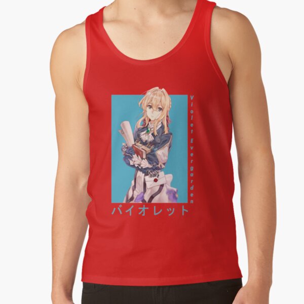 New Design Violet - Anime Violet Evergarden Tank Top - Image 4