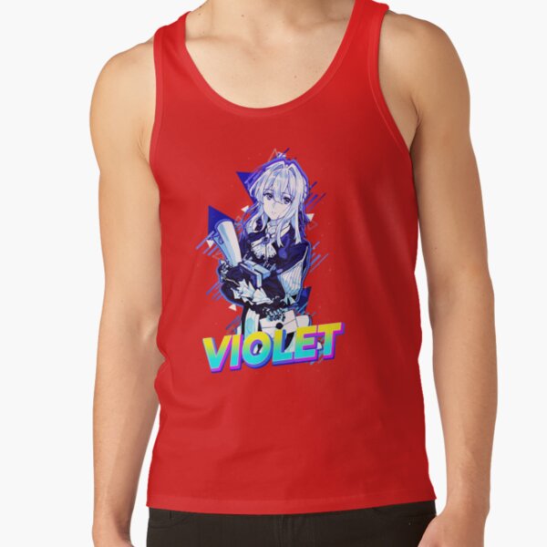 New Design Violet Evergarden Bassic Tank Top - Image 4