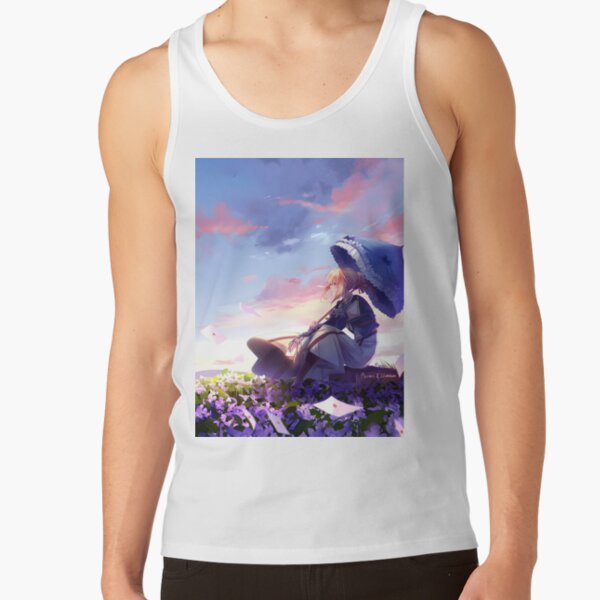 Violet Evergardan Beautiful Cover Image Tank Top
