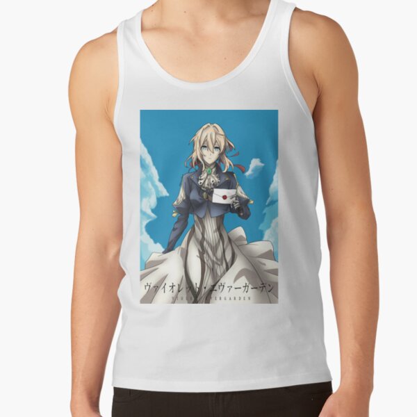 Violet Evergarden Blue Sky Letter Tank Top