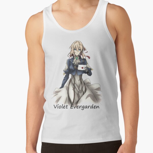 Best Selling Anime Violet Evergarden Tank Top - Image 2