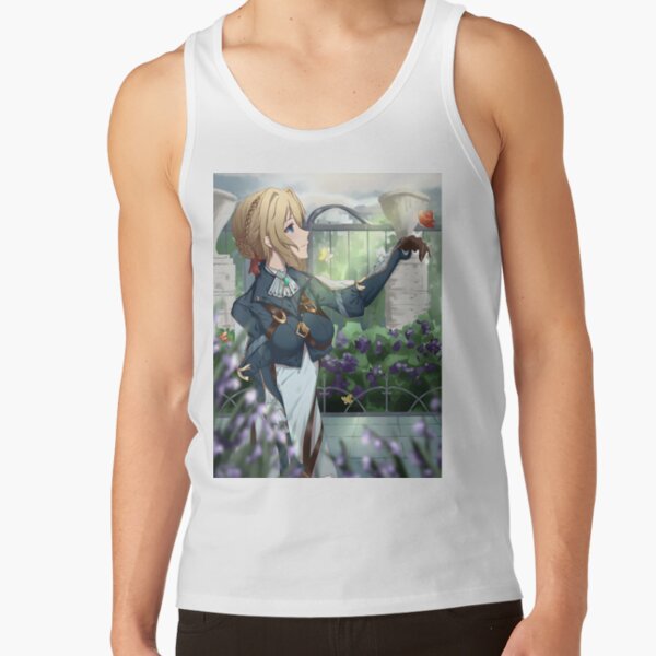Violet Evergarden Beautiful Cover Photo Tank Top - Image 2
