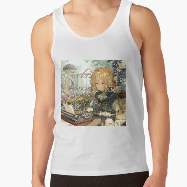 Hot Collection Violet Evergarden Colorfull Tank Top - Image 2