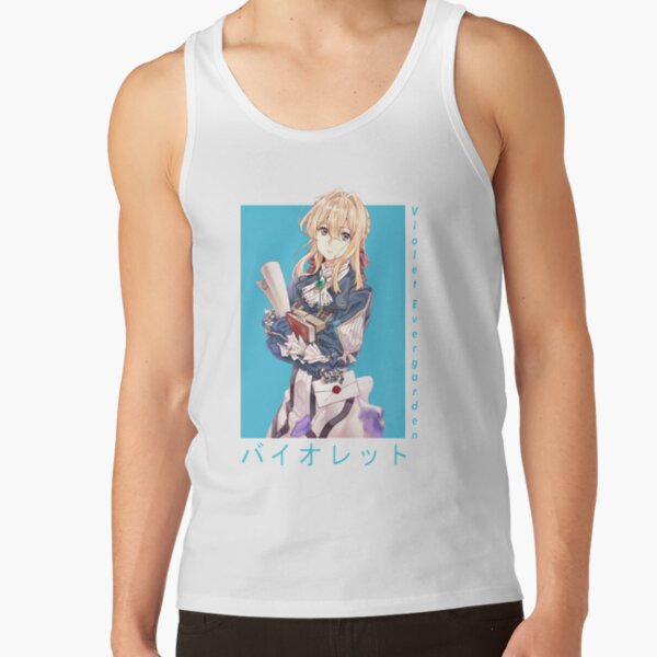 New Design Violet - Anime Violet Evergarden Tank Top - Image 2
