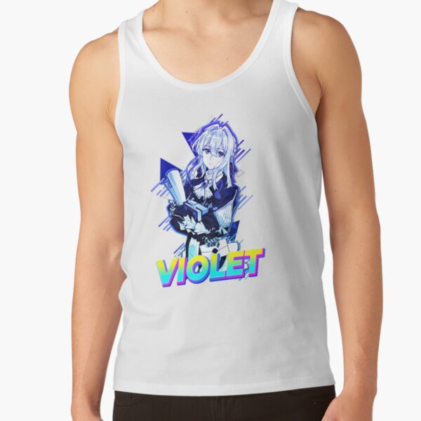 New Design Violet Evergarden Bassic Tank Top - Image 2