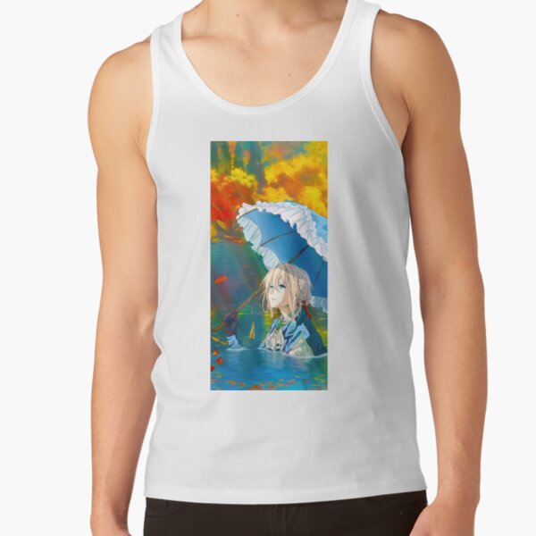 Violet Evergarden Umbrella Lake Tank Top