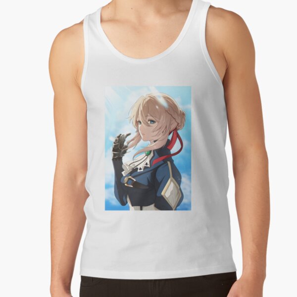 Violet Evergarden-cutie Violet Character Tank Top - Image 2