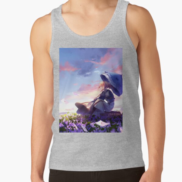 Violet Evergardan Beautiful Cover Image Tank Top - Image 3