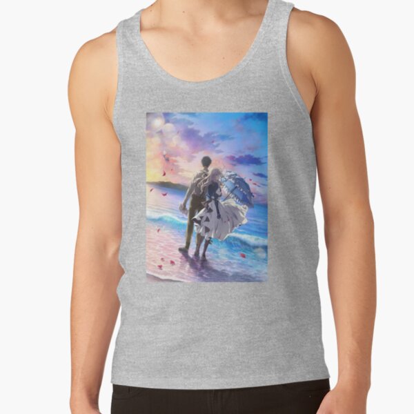 Violet And Gilbert Beach Poster Tank Top - Image 4