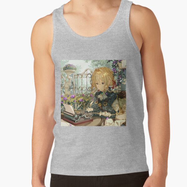 Hot Collection Violet Evergarden Colorfull Tank Top - Image 3