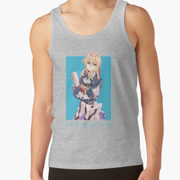New Design Violet - Anime Violet Evergarden Tank Top - Image 3