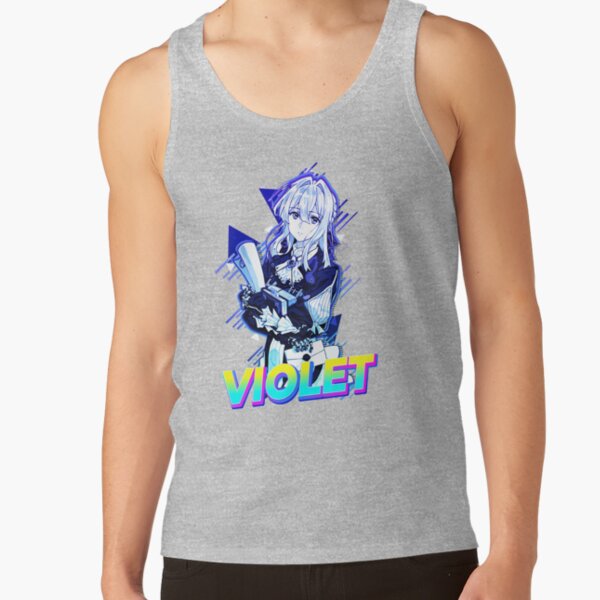 New Design Violet Evergarden Bassic Tank Top - Image 3